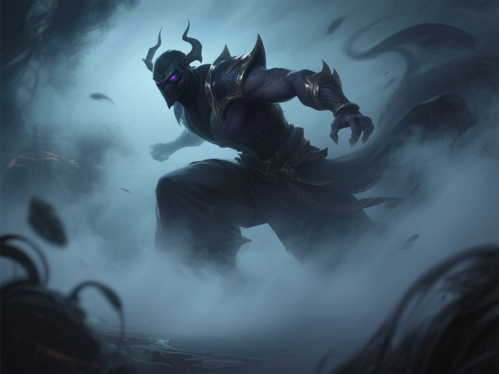 释放一片迷雾区域，英雄在其中获得隐身效果